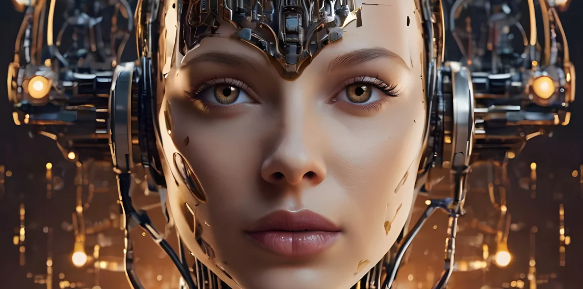 Abstract representation of AI decision-making